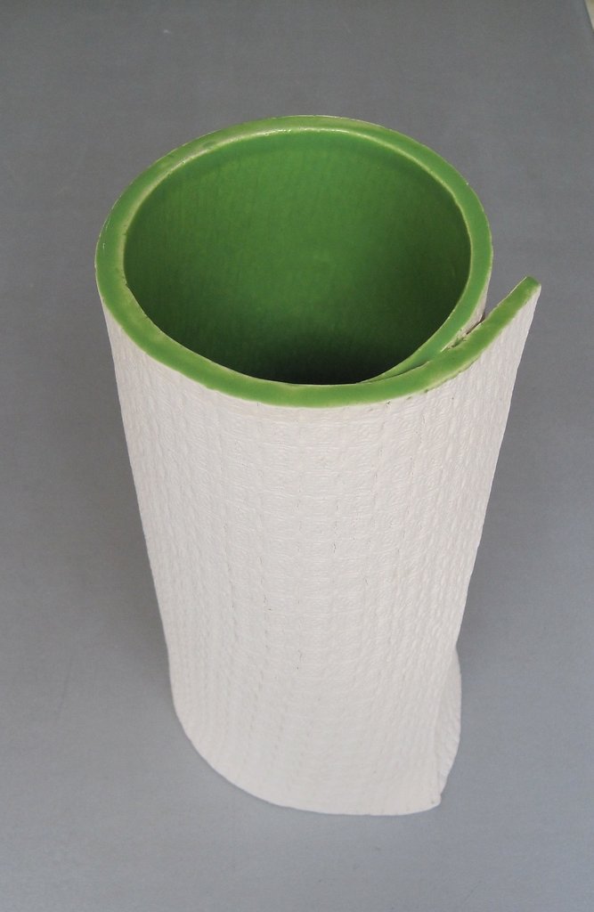 Wrap Vase Green